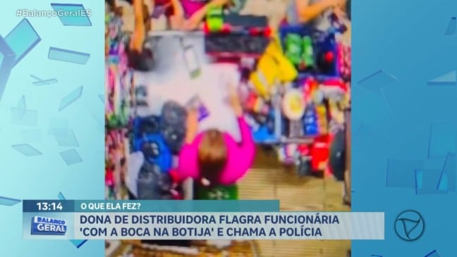 Funcionária é flagrada furtando R$ 560 em mercadorias em loja